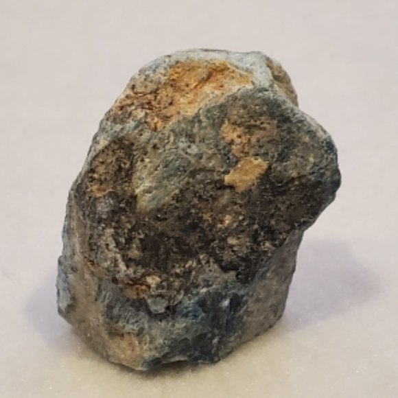 Natural Raw Apatite Crystal #1 stone more crystals in a couple corners of this 1 - Picture 1 of 12